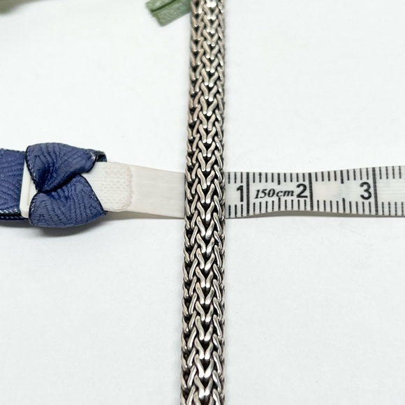 John Hardy Classic Chain 6.25mm Bracelet w/18K Gold Dot Clasp - Picture 6 of 7